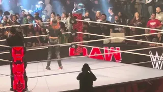 Becky Lynch & Rhea Ripley Live Brawl at Barclay Center 4/1/24