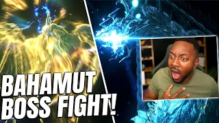 Bahamut Eikon Boss Fight Was INCREDIBLE! FULL REACTION | Final Fantasy 16