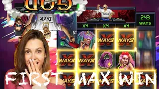 FIRST 🔥 41.500x 🔥 MAX WIN ON NEW GAME THE RAVE SLOT WITH EPIC XWAYS #2