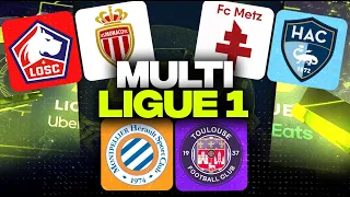 🔴 MULTIPLEX LIGUE 1 | LILLE - MONACO / METZ - LE HAVRE / MONTPELLIER - TOULOUSE