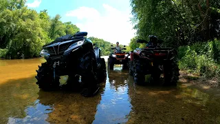 2020 CFMOTO CFORCE vs Can-Am Outlander River Edition