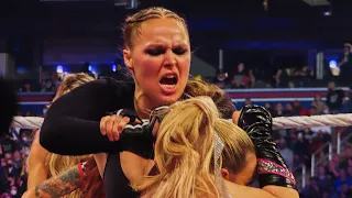 RONDA ROUSEY ROYAL RUMBLE RETURN! UPCLOSE