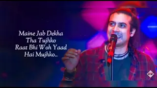 Maine Jab Dekha Tha Tujhko Raat Bhi Woh Yaad Hai Mujhko | Lut Gaye lyrics | Jubin Nautiyal...