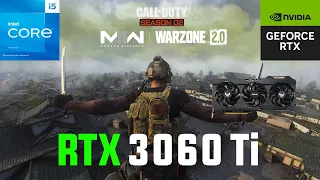 Call of Duty Warzone 2.0 RTX 3060 Ti + i5-13400F (1080p,1440p,4K Ultra Settings DLSS)