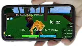 Killing Every Boss on Mobile.. it was hard?? (Blox Fruits)