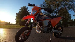 2 Stroke Supermoto Review: KTM 300 XC-W TPI