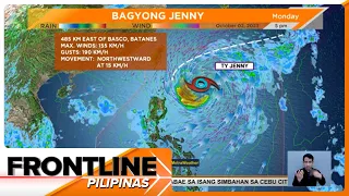 Bagyong Jenny, bahagyang lumakas | Frontline Pilipinas