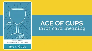 The Ace of Cups Tarot Card