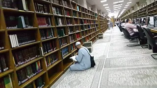 زيارتي إلى مكتبة المسجد النبوي