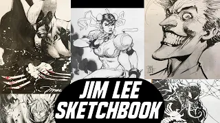 Jim Lee's Brand New Sketchbook!!