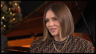 Katharine McPhee Foster & David Foster - About upcoming single Amazing Grace & Christmas Songs @ ET