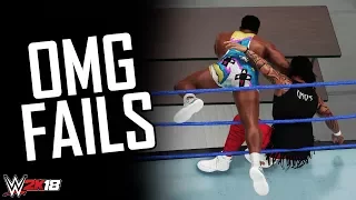 WWE 2K18 Top 10 OMG Moments Gone Wrong! (OMG Fails)