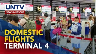 NAIA Terminal 4 reopening to decongest Terminal 3 — MIAA