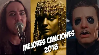 Top 10 MEJORES canciones del 2018 / Rock y Metal