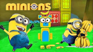 Os Minions Chegaram nas Histórias do Super Bear Adventure