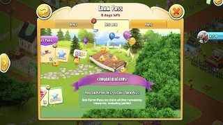 Completed Farm Pass Season +500.000 XP | Hay Day Level 152 😱