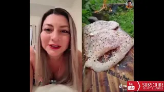 Cooking Chicken Breast Recipe Part 2 - Tiktok Reaction Video - Sml - Girls Reactions are Awesome