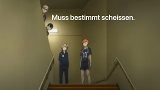 Haikyuu Szenen auf deutsch - 6 | Brot kann Schimmeln ist endlich mit drin