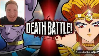 DEATH BATTLE - Beerus VS Sailor Galaxia Reaction!