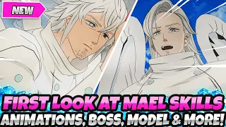 *MAEL IS FINALLY IN GAME* FIRST LOOK AT ANIMATIONS & SKILLS + GAMEPLAY + SHOWCASE (7DS Grand Cross)