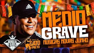 BONDE DO GATO PRETO JUNHO 2024 - MEDIO GRAVE COM MÚSICAS NOVAS PRA PAREDÃO