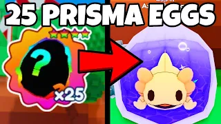 I Opened TONS of PRISMATIC Mystery EGGS and Got TONS OF SECRETS in Roblox Pet Catchers