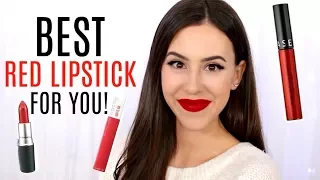 FIND THE BEST RED LIPSTICK || Favorite Drugstore/High End Red Lips