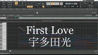 [カラオケ/ Karaoke] 初恋 First Love (Netflix 2022) Instrumental / 宇多田ヒカルUtada Hikaru