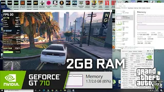 GTA V | 2GB RAM & GeForce GT 710 in 2021