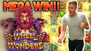 MEGA WIN!!! WHEEL OF WONDERS BIG WIN - NEW SLOT from Push Gaming