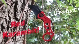 Tac Force Red Tactical Karambit Knife Review (TF-578RD)