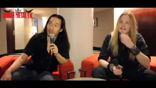 Dragonforce Interview - Marc Hudson & Herman Li - March 2012 Berlin Metal TV