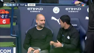 Arteta Doing Awkward Celebration with pep Guardiola 😂