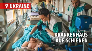 Unsere medizinischen Züge in der Ukraine - Wie funktionieren sie? | Ärzte ohne Grenzen