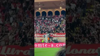 AS Monaco vs FC Nantes | Monaco ultras chanting to each other #asmonaco #fcnantes #ligue1 #ultras