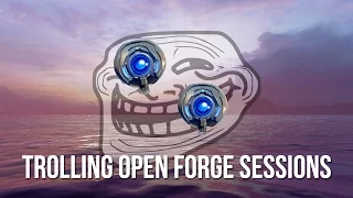 Trolling open Forge sessions