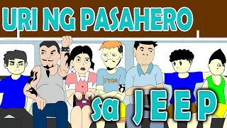 Uri ng Pasahero sa Jeep - ft, Robertz Animationz | Pinoy Animation