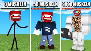 Mir WACHSEN 9999 MUSKELN in Minecraft