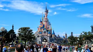 Disneyland Paris 2022 Walkthrough Experience w/ Rides in 4K | Disneyland Paris 30th Anniversary