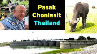 Pasak Chonlasit Dam, Lop Buri, Thailand 4K Songkran