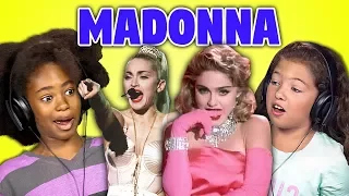 KIDS REACT TO MADONNA