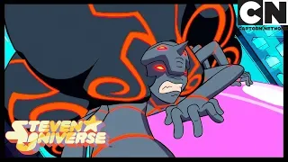 Steven Universe | Obsidian vs White Diamond Robot | Change Your Mind | Cartoon Network