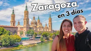 ZARAGOZA en 3 días ¿Qué ver y hacer? 📌 GUÍA DE VIAJE (4K) Aragón - España