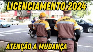 LICENCIAMENTO 2024 MUDANÇA IMPORTANTE