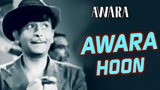 1951 Awara Hoon | Awaara Songs | Raj Kapoor || Mukesh | Shankar Jaikishan | Ultimate Raj Kapoor Song