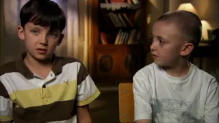 Asa Butterfield and Jack Scanlon | The Boy In The Striped Pajamas