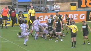 London Wasps 35 - 29 Leicester Tigers - Aviva Premiership Rugby Highlights Round 2 | 11-09-11