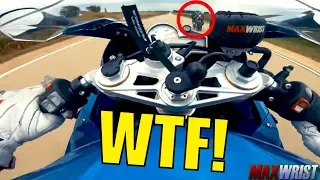 FASTEST S1000RR SLICES MAXWRIST! MAXPASS AT 186mph 299kmh!