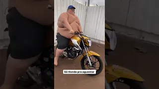 Só a Honda pra aguentar