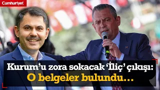 Özgür Özel’den Murat Kurum’u zora sokacak 'İliç' çıkışı: O belgeler bulundu...